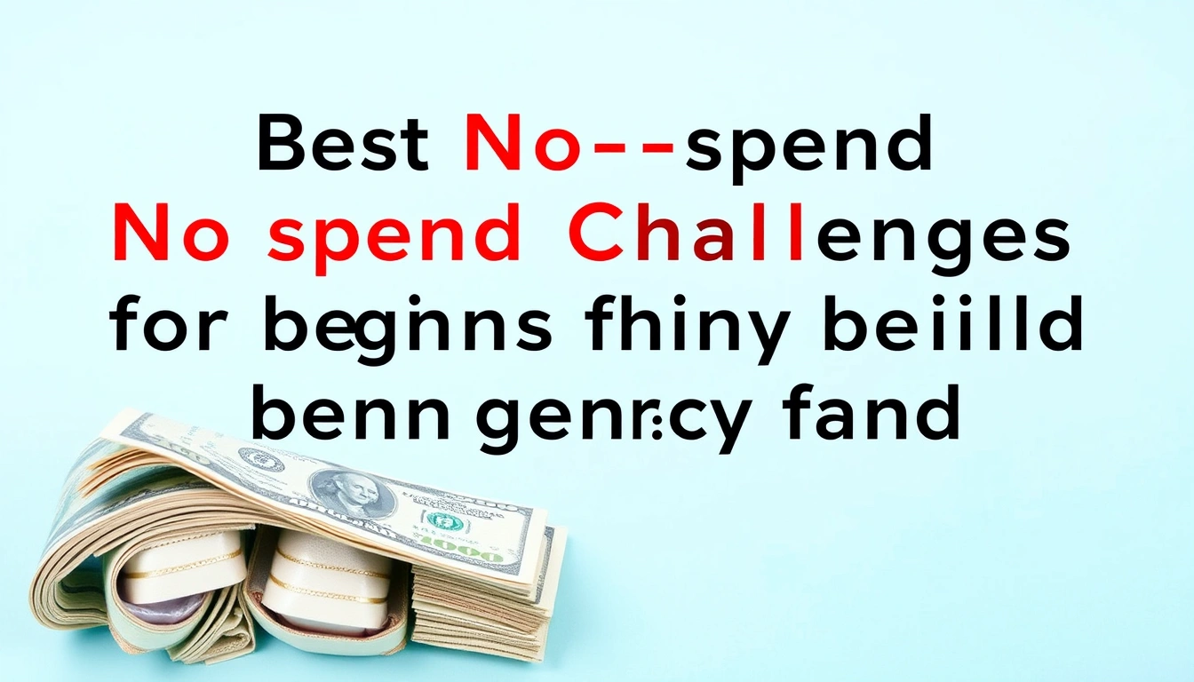 Best no-spend challenges for beginners trying to build an emergency fund Best no-spend challenges for beginners trying to build an emergency fund