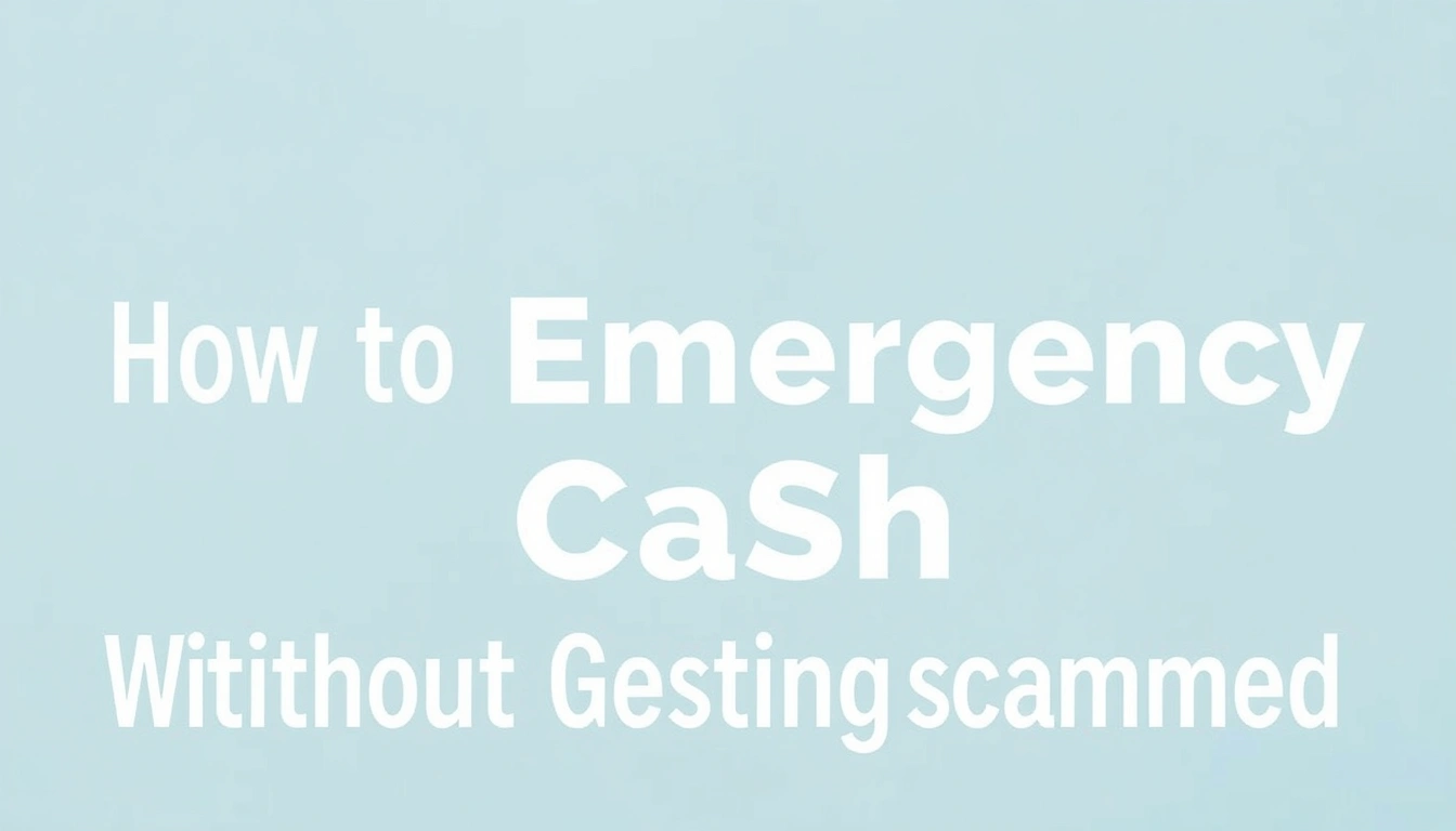 How to sell stuff fast for emergency cash without getting scammed