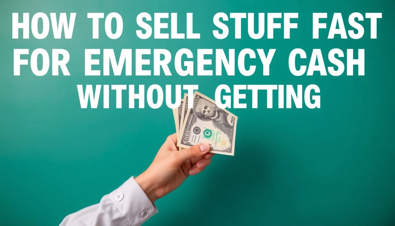 How to sell stuff fast for emergency cash without getting scammed